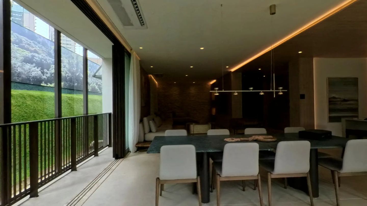 Arboreto Mirante — Unidade Decorada — cena real do tour virtual 360º