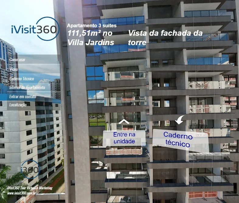 Villa Jardins — Apartamento 3 Quartos, Águas Claras